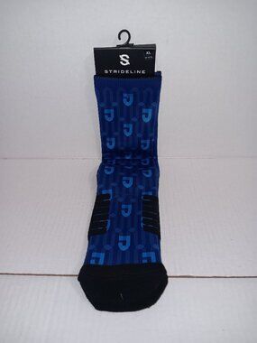 STRIDELINE XL-(M 12-16) MEN'S TALL SOCKS
